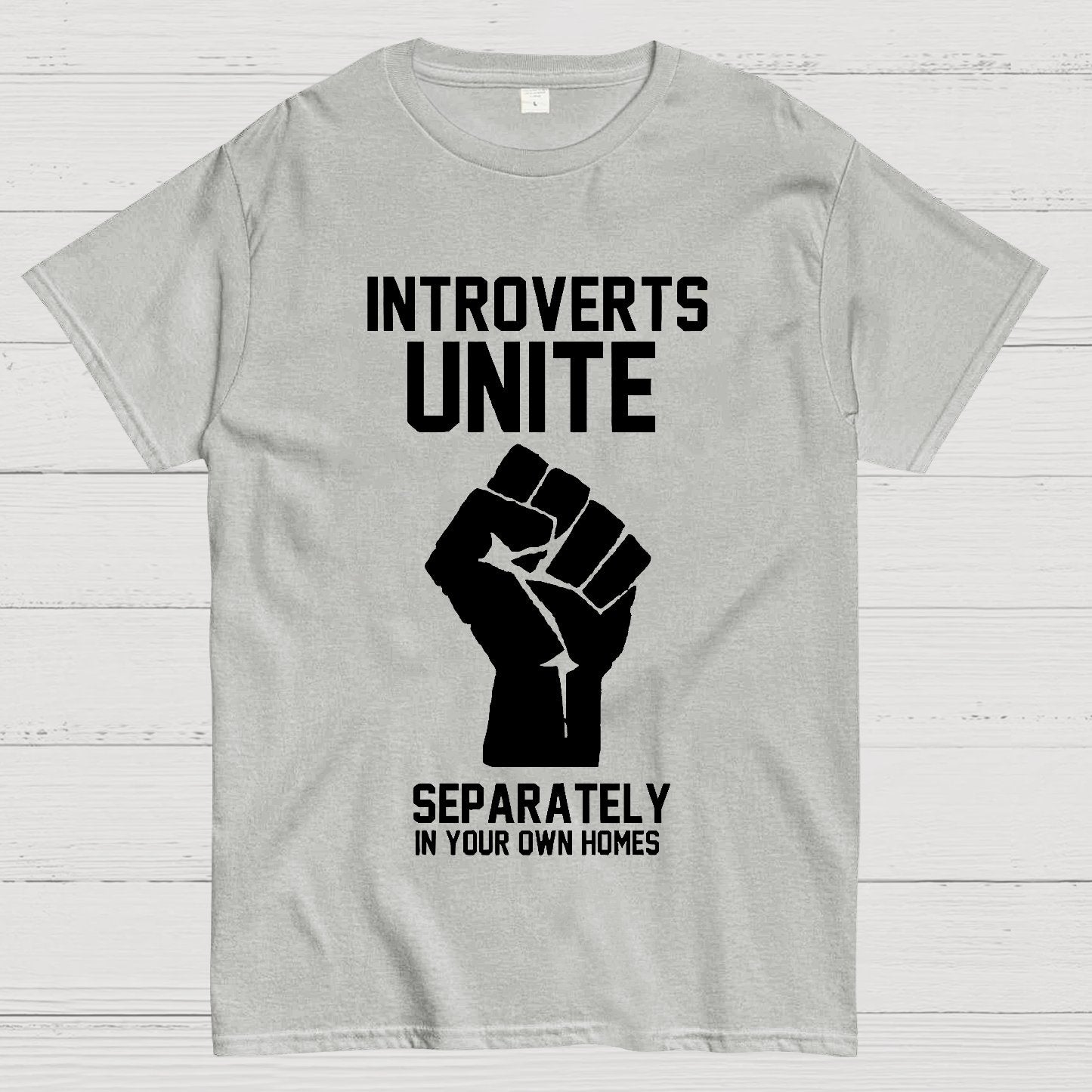 Introverts Unite Nerd Geek T-Shirt