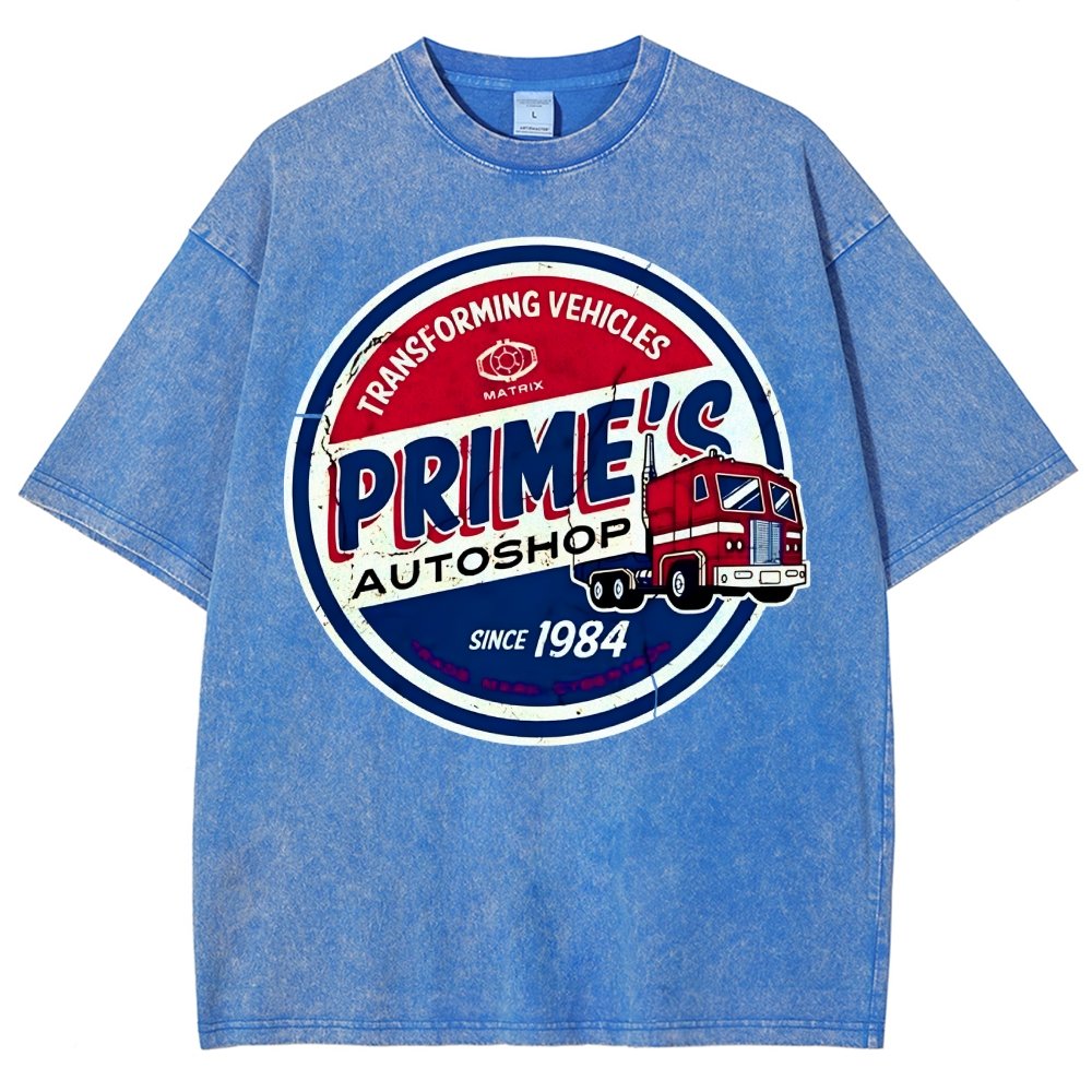 Auto Repair Shop Vintage Distressed T-shirt
