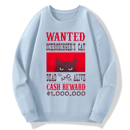 Schrodinger's Cat Geek Cotton Sweatshirt