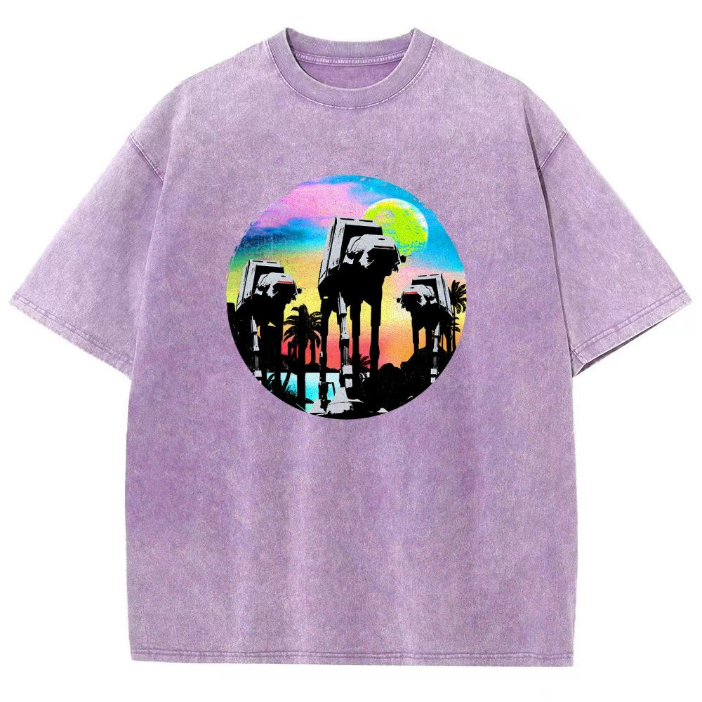Retro Walker Adventure Vintage Distressed T-shirt