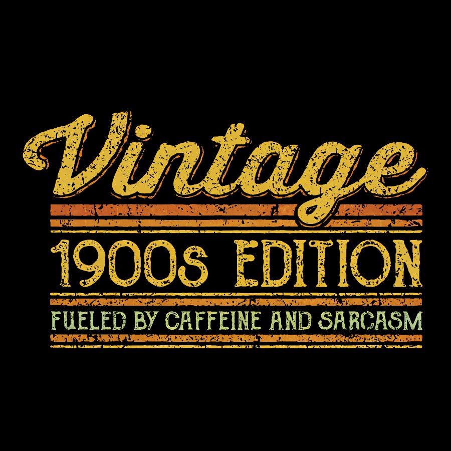 1900s Edition Geek T-Shirt