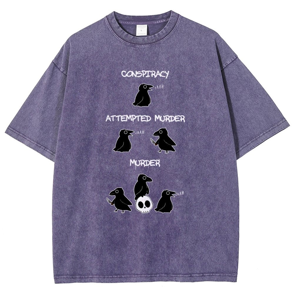 From Conspiracy To Murder Vintage Distressed T-shirt