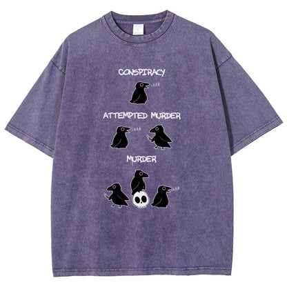 From Conspiracy To Murder Vintage Distressed T-shirt