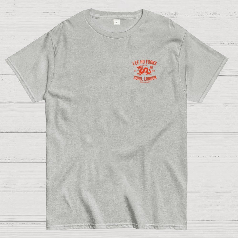 Lee Ho Fooks Vintage Resto Front And Back Printing Geek T-Shirt