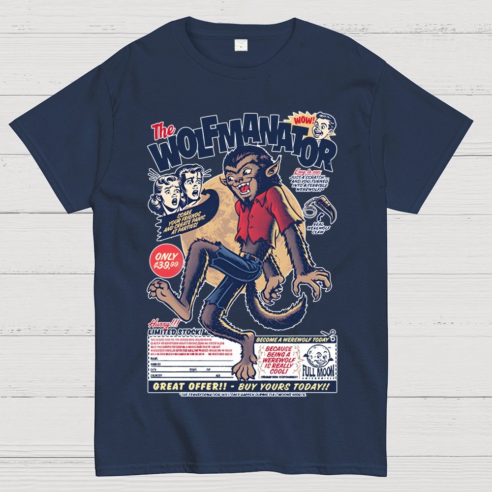 Wolfmanator Geek T-Shirt