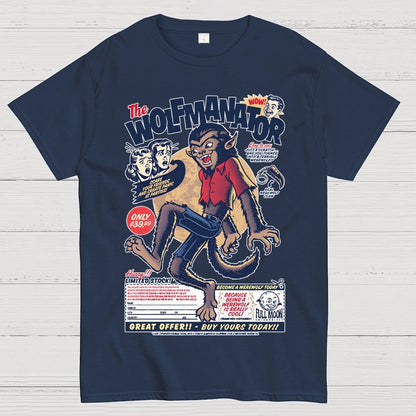 Wolfmanator Geek T-Shirt