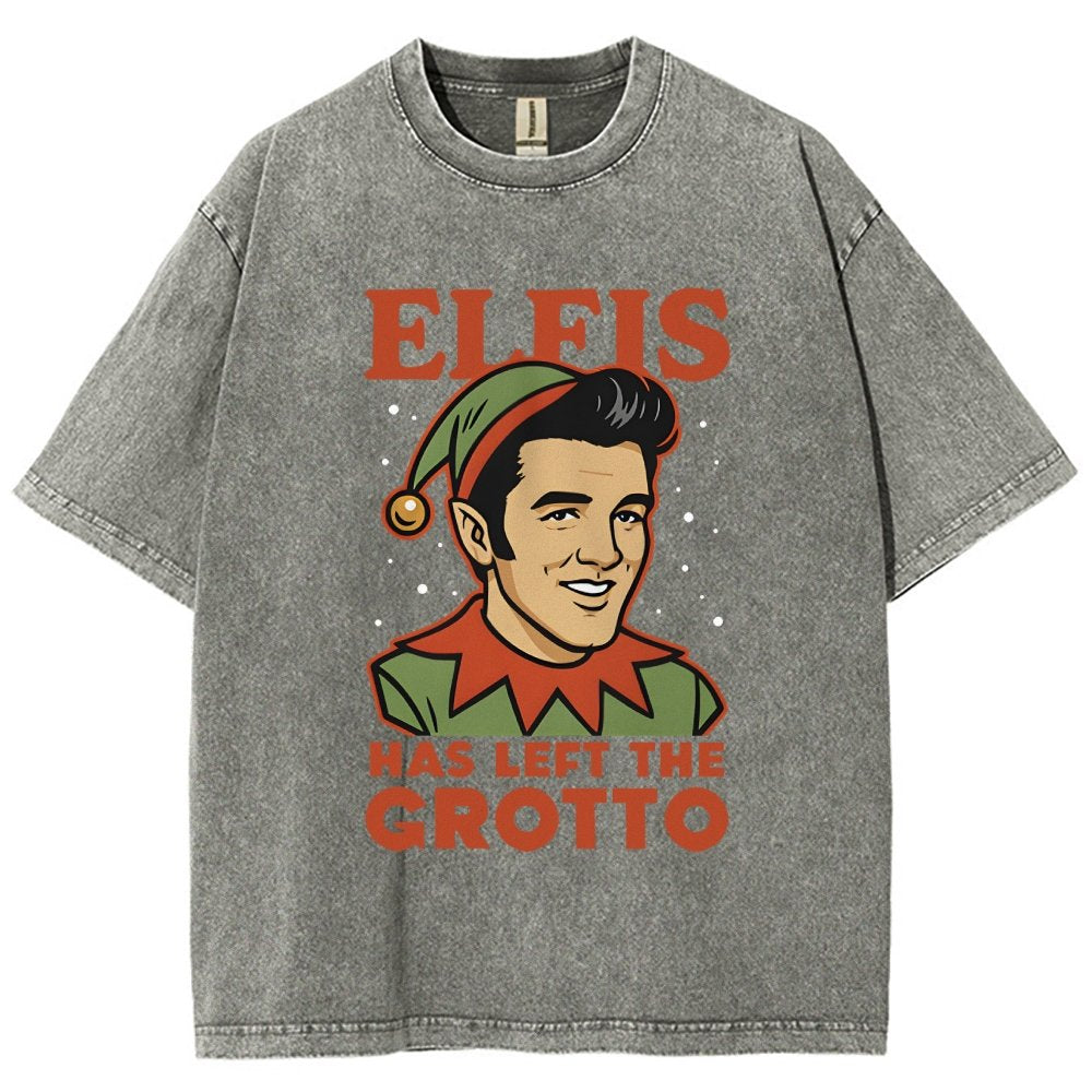 Elfis Vintage Distressed T-shirt