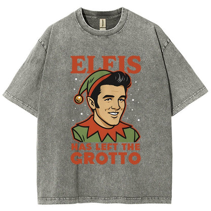 Elfis Vintage Distressed T-shirt