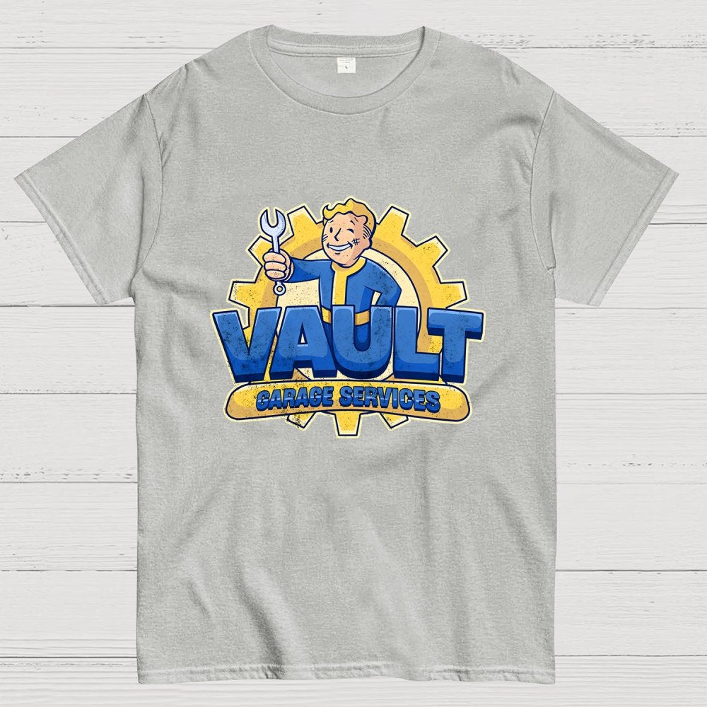 The Vault Garage Services Geek T-Shirt