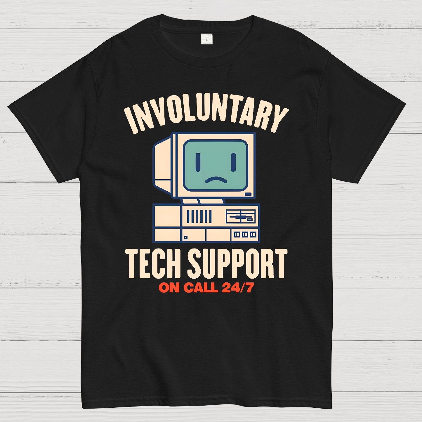 Involuntary Tech Support Geek T-Shirt