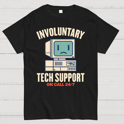 Involuntary Tech Support Geek T-Shirt