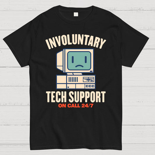 Involuntary Tech Support Geek T-Shirt