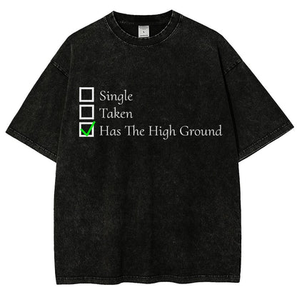 You Have the High Ground Vintage Distressed T-shirt