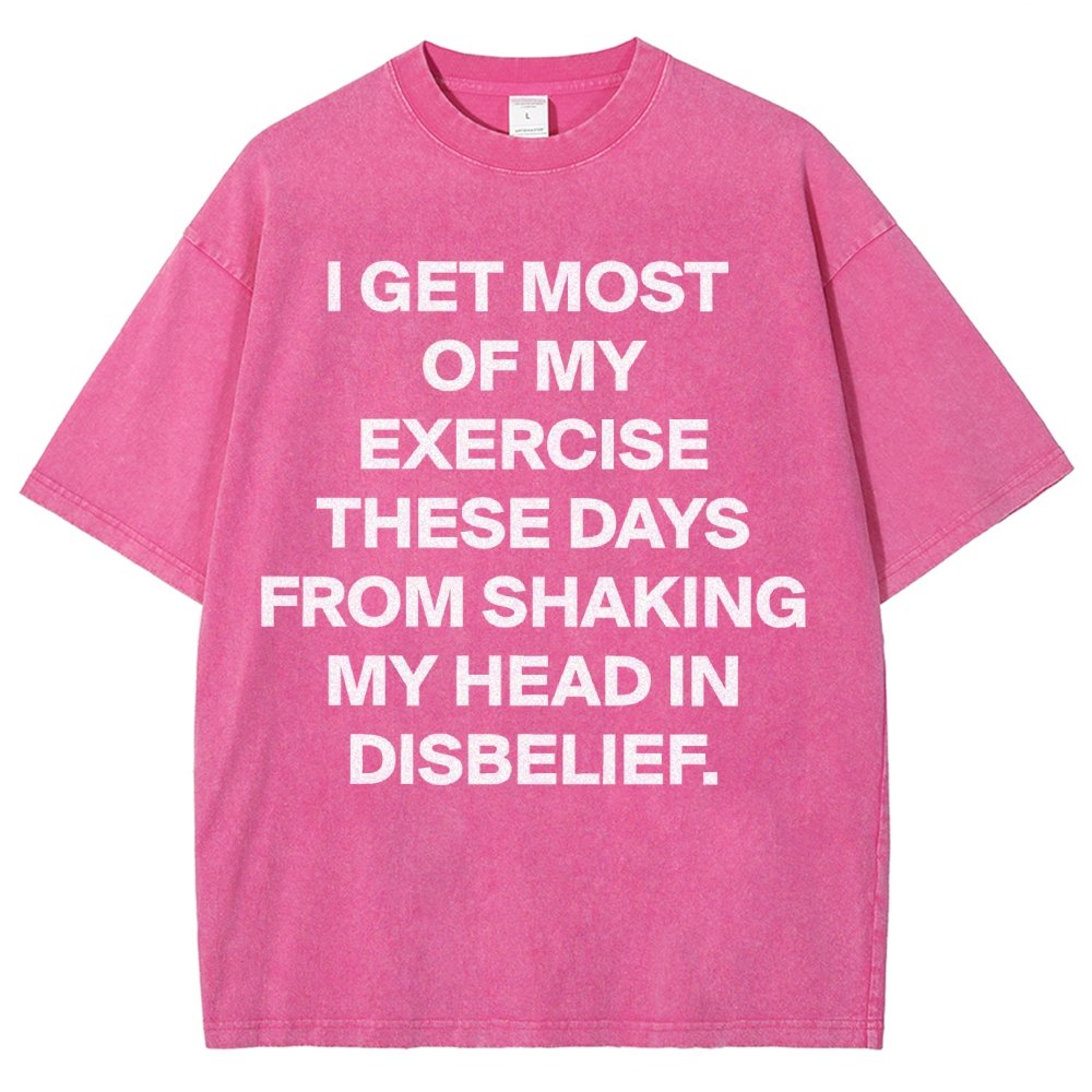 Shaking My Head Sarcastic Vintage Distressed T-shirt
