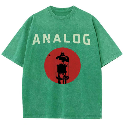 Vacuum Tube Analog Distressed Vintage Distressed T-shirt