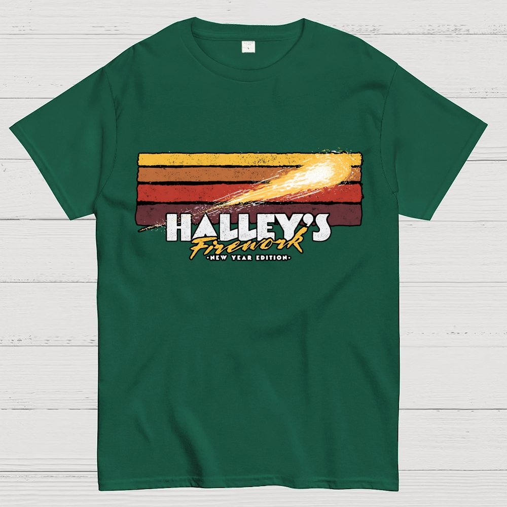 Halley's Firework Geek T-Shirt