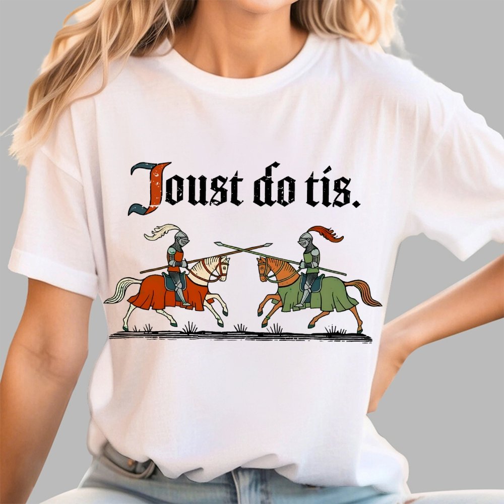 Joust Do Tis Geek T-Shirt