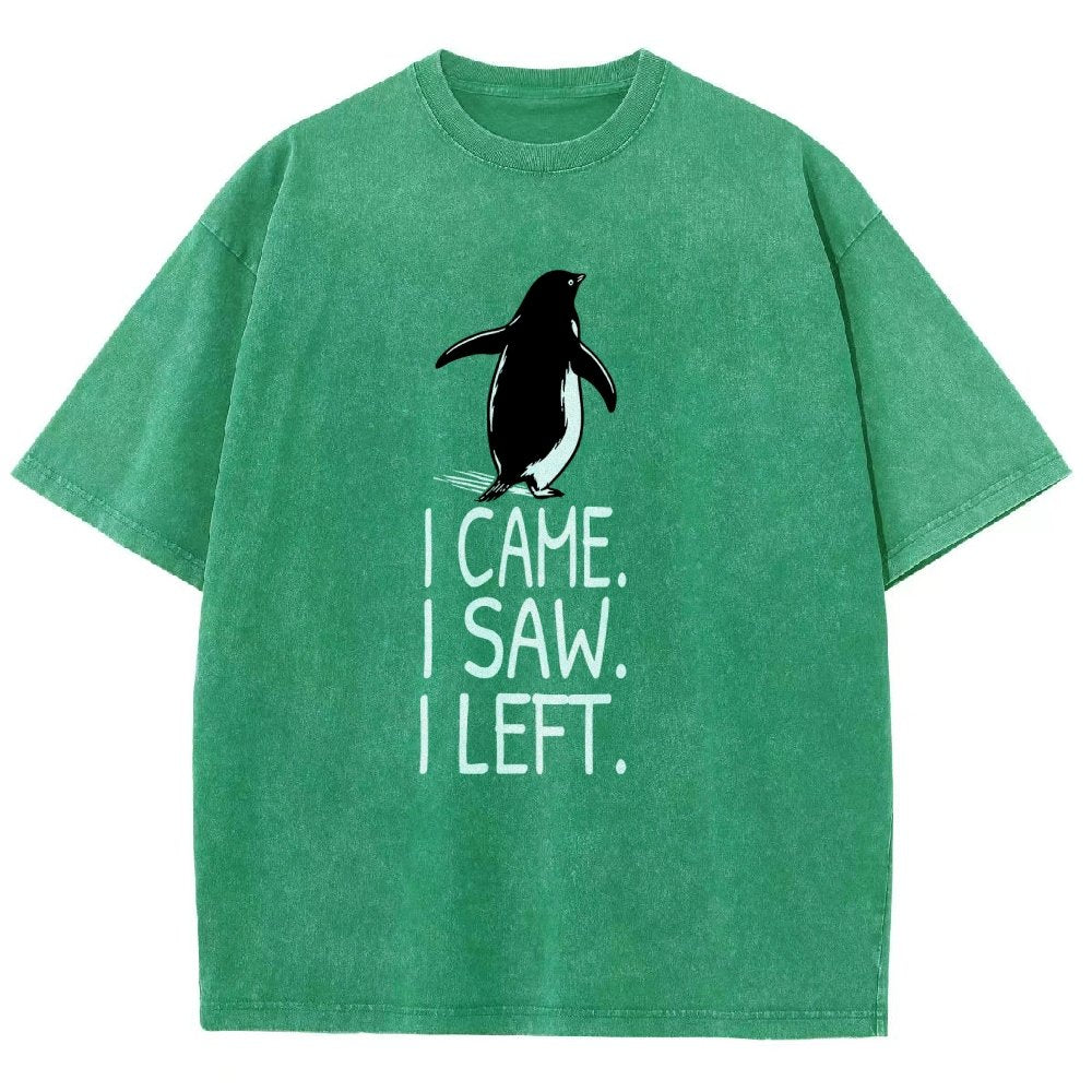 Nihilist Penguin Vintage Distressed T-shirt