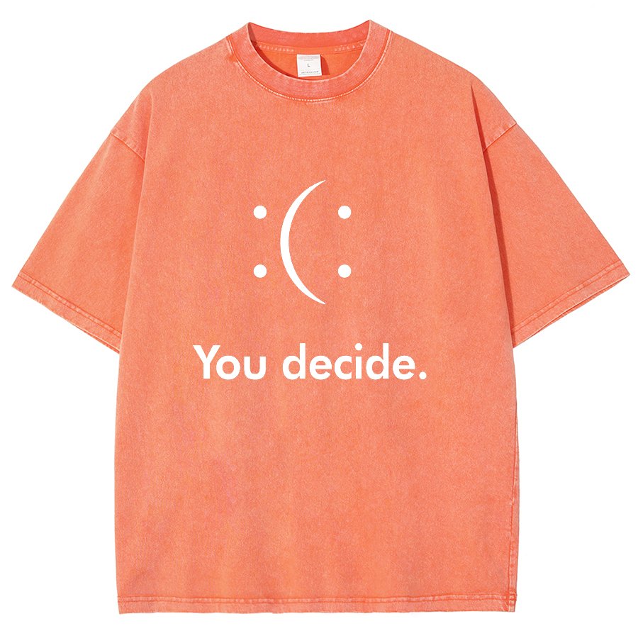 You Decide Vintage Distressed T-shirt