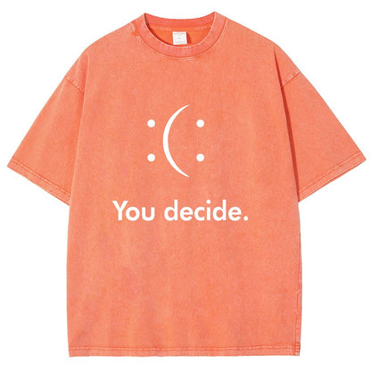 You Decide Vintage Distressed T-shirt