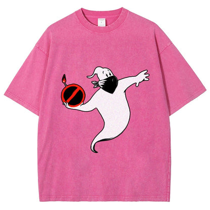 Spooksy Vintage Distressed T-shirt