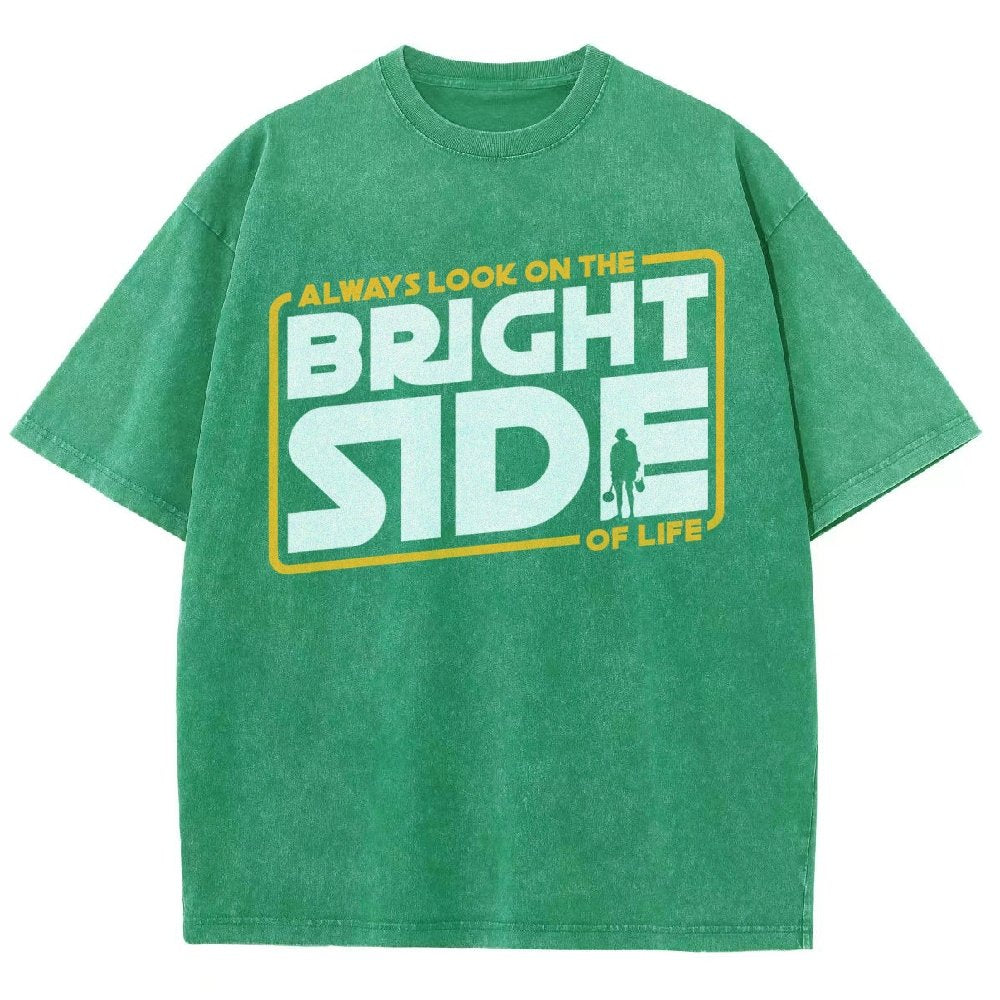 Always Look On The Bright Side Vintage Distressed T-shirt