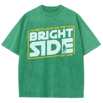 Always Look On The Bright Side Vintage Distressed T-shirt