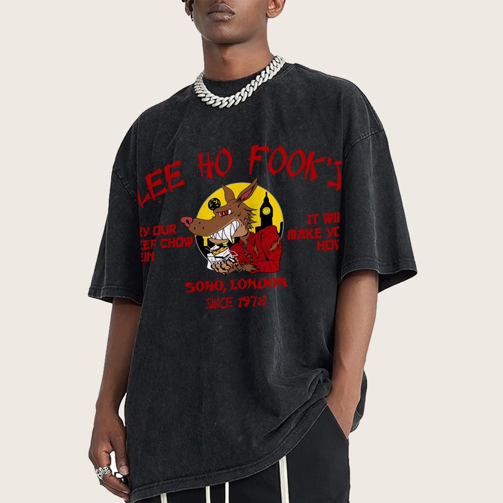 Lee Ho Fooks Soho London Since 1978 Vintage Distressed T-shirt