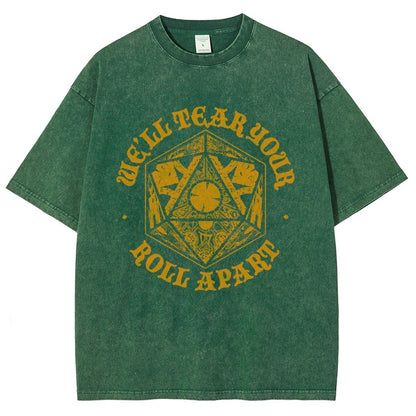 Lament D20 Vintage Distressed T-shirt