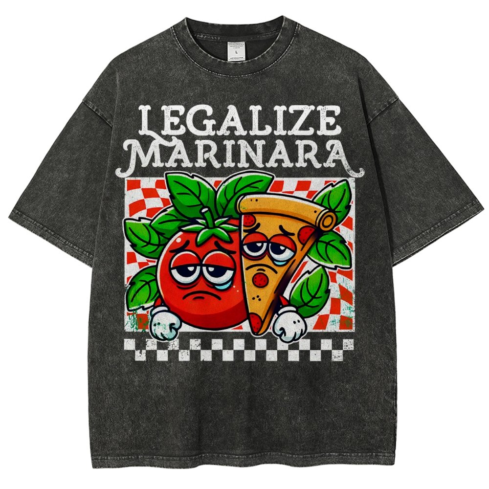 Legalize Marinara Vintage Distressed T-shirt