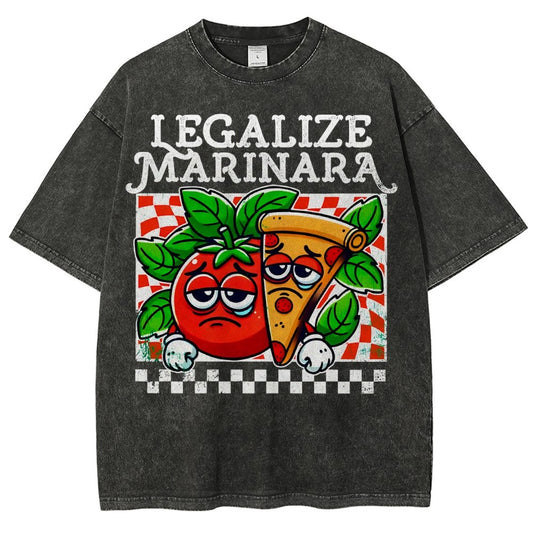 Legalize Marinara Vintage Distressed T-shirt
