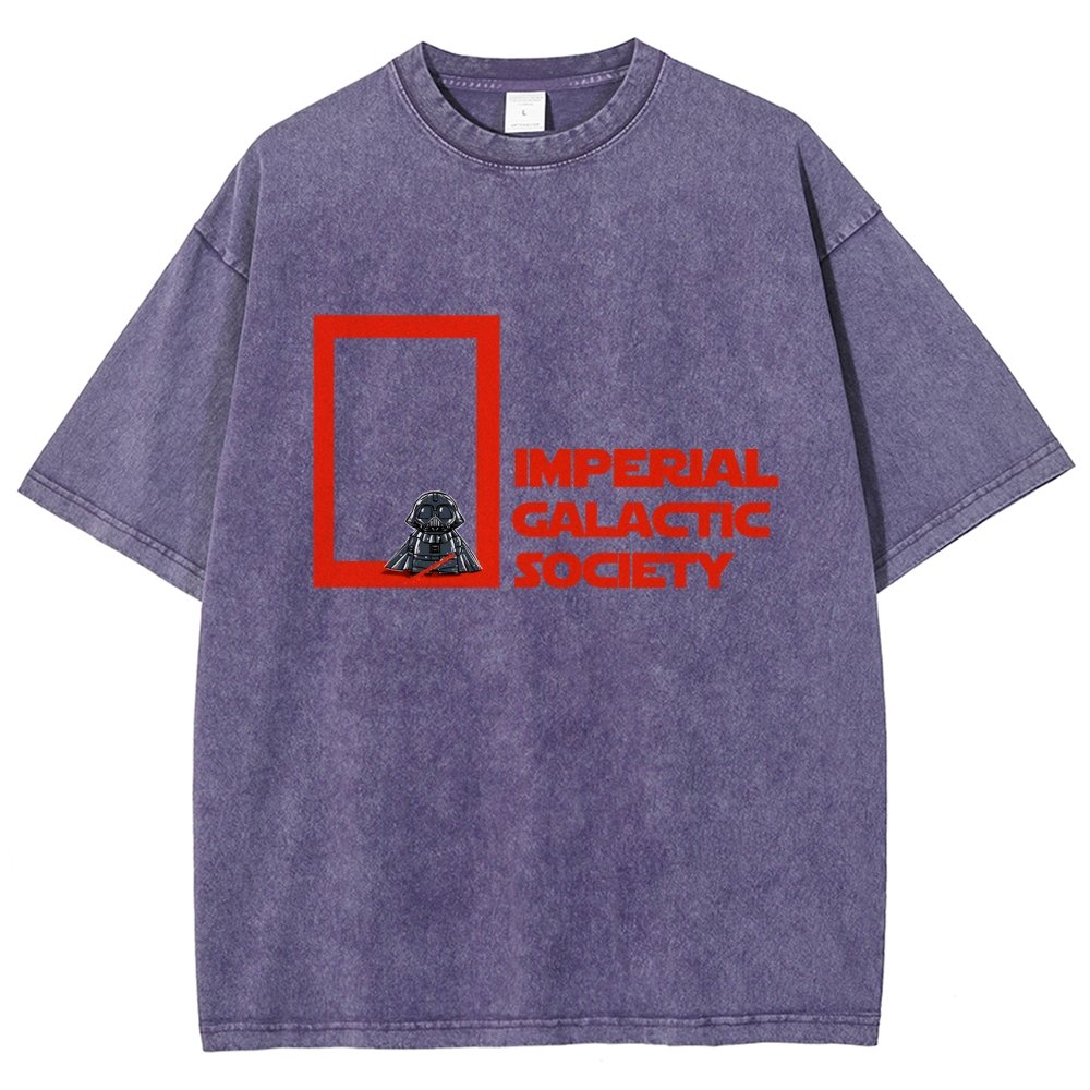 Cosmic Explorers Society Vintage Distressed T-shirt