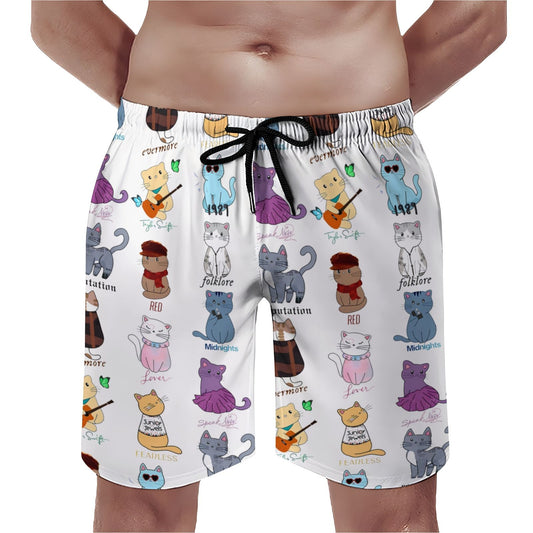 Cat Party Geek Shorts