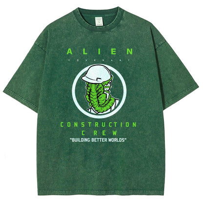 Mystery Construction Company Vintage Distressed T-shirt