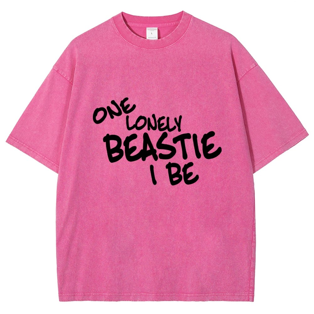 One Lonely Creature I Be Vintage Distressed T-shirt