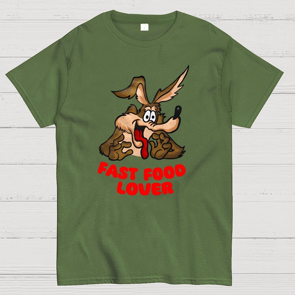 FAST FOOD LOVER Geek T-Shirt