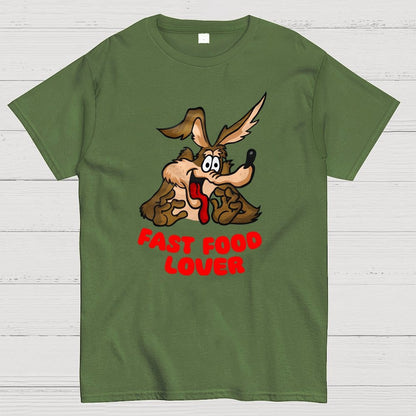 FAST FOOD LOVER Geek T-Shirt