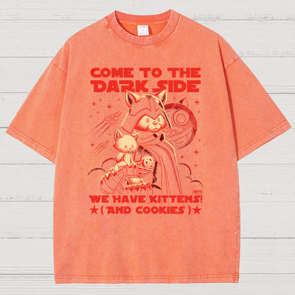 We Have Kittens and Cookies. Funny Vintage Distressed T-shirt