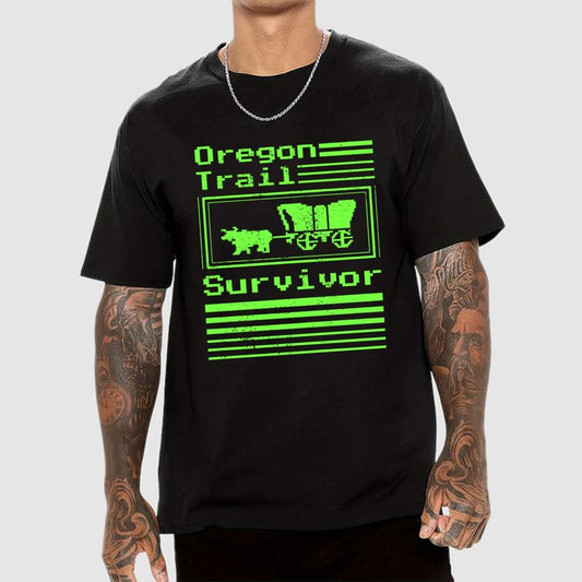 Retro Trail Survivor Geek T-Shirt