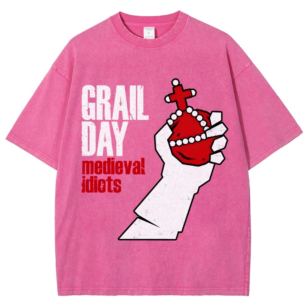 Medieval Idiots Vintage Distressed T-shirt