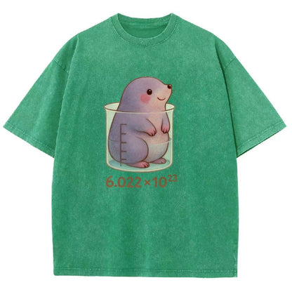 One Mole Per Litre Vintage Distressed T-shirt