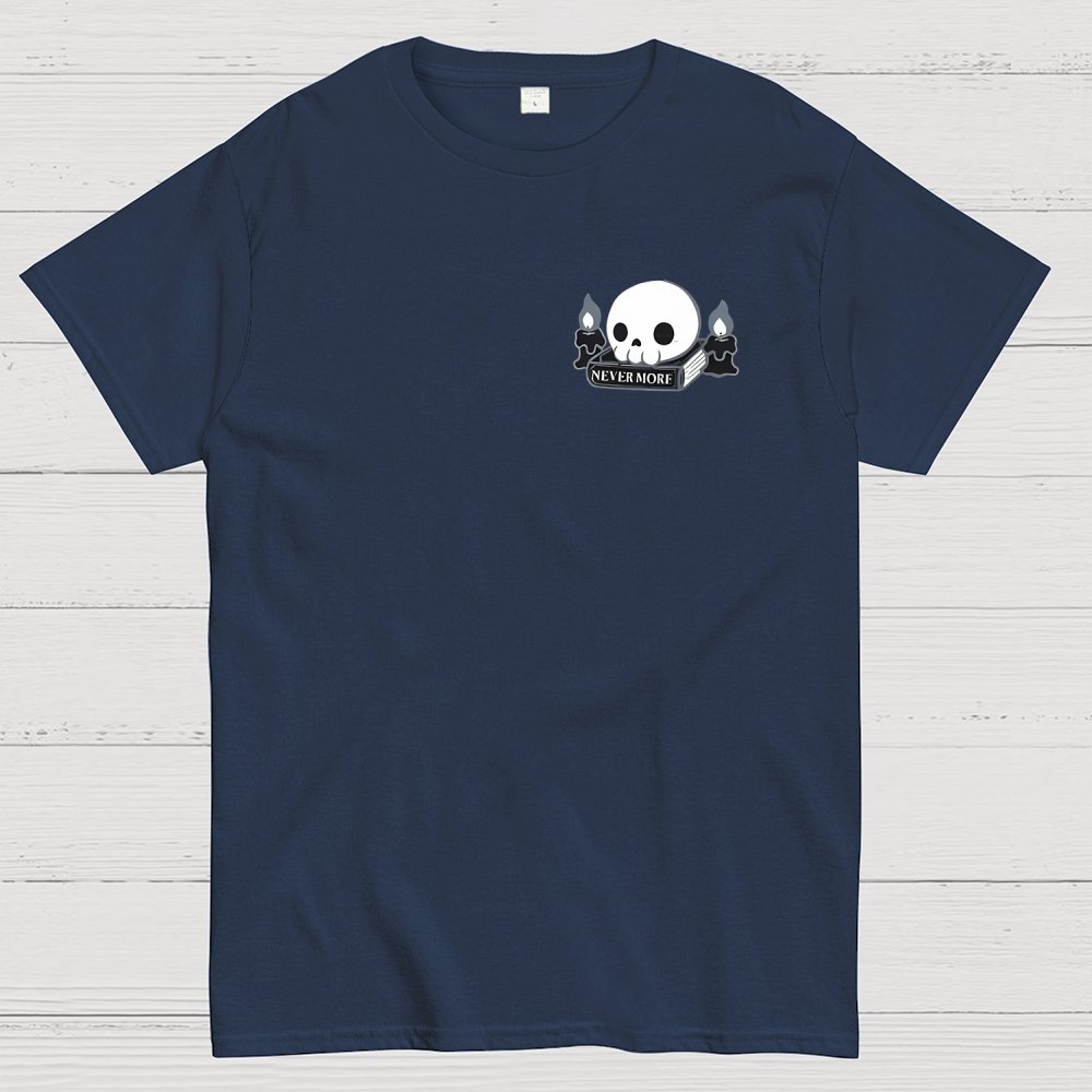 Never More Front And Back Printing Geek T-Shirt