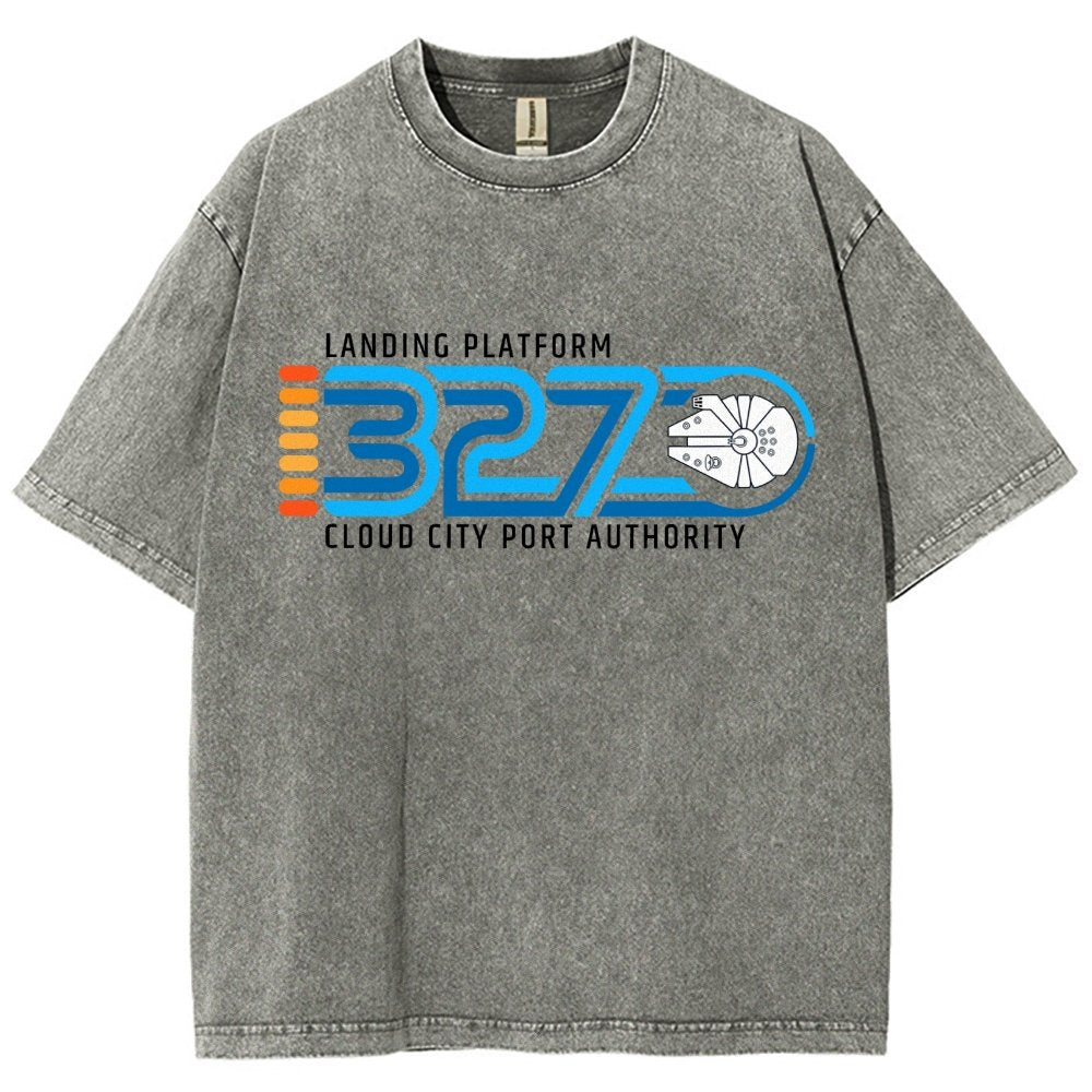 Landing Platform 327 Vintage Distressed T-shirt