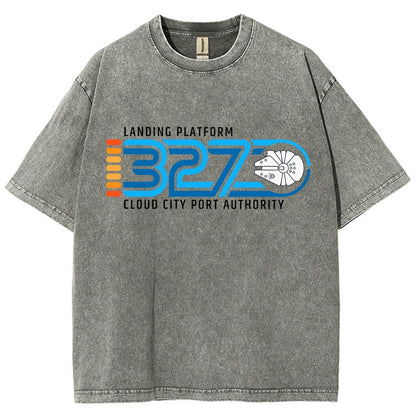 Landing Platform 327 Vintage Distressed T-shirt