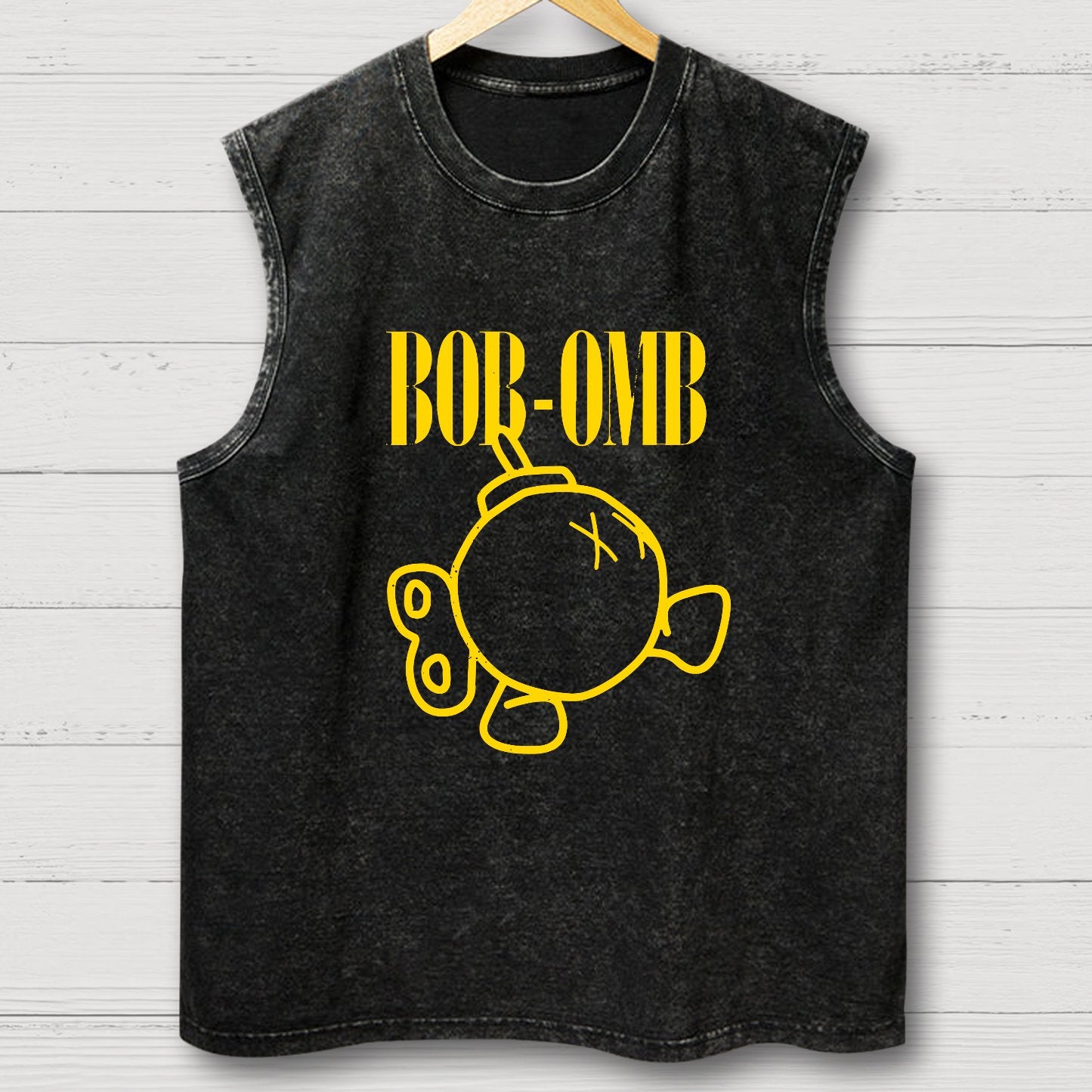 Grunge Bomb Vintage Distressed Washed Tank