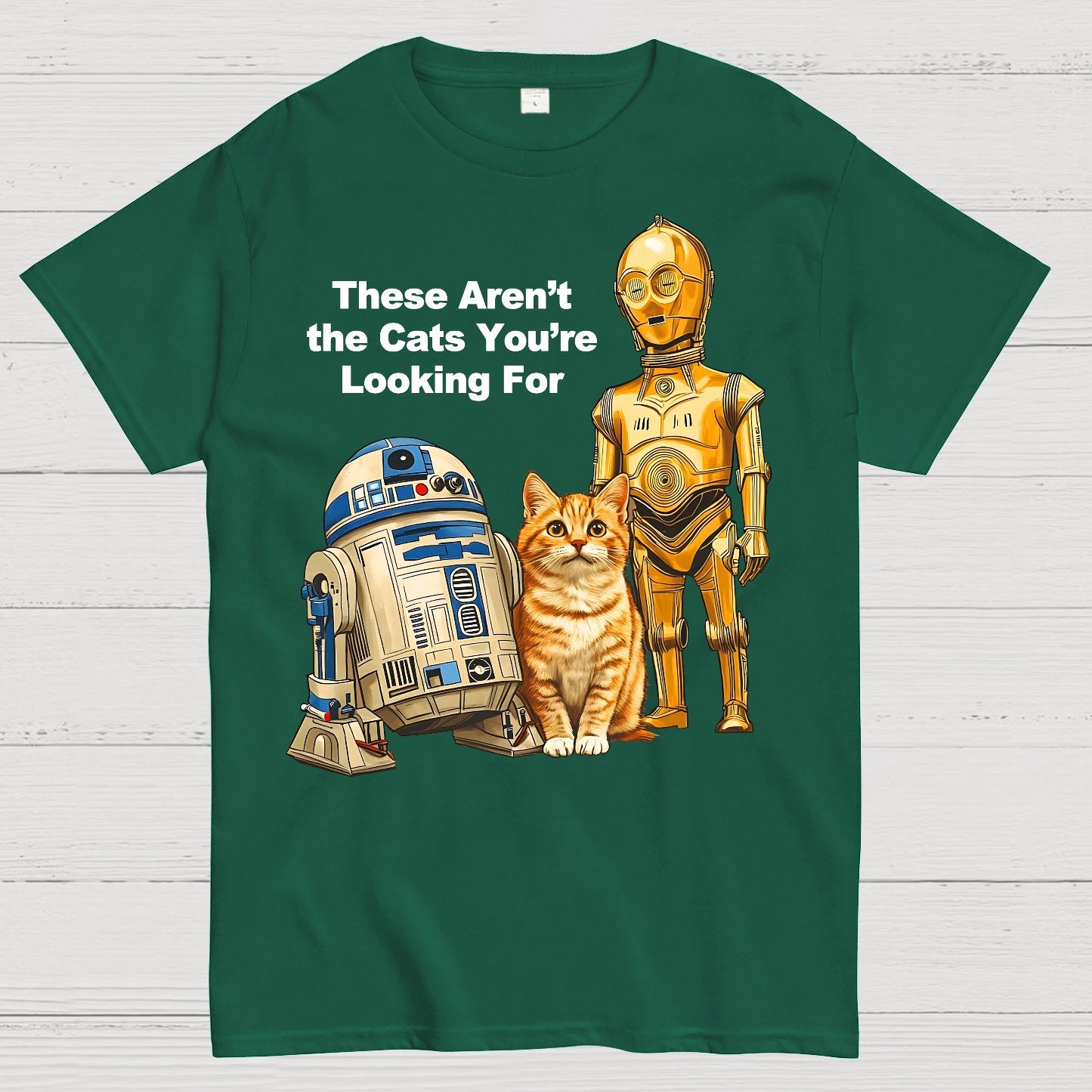 These Aren’t the Kitties You’re Looking For Funny Geek T-Shirt