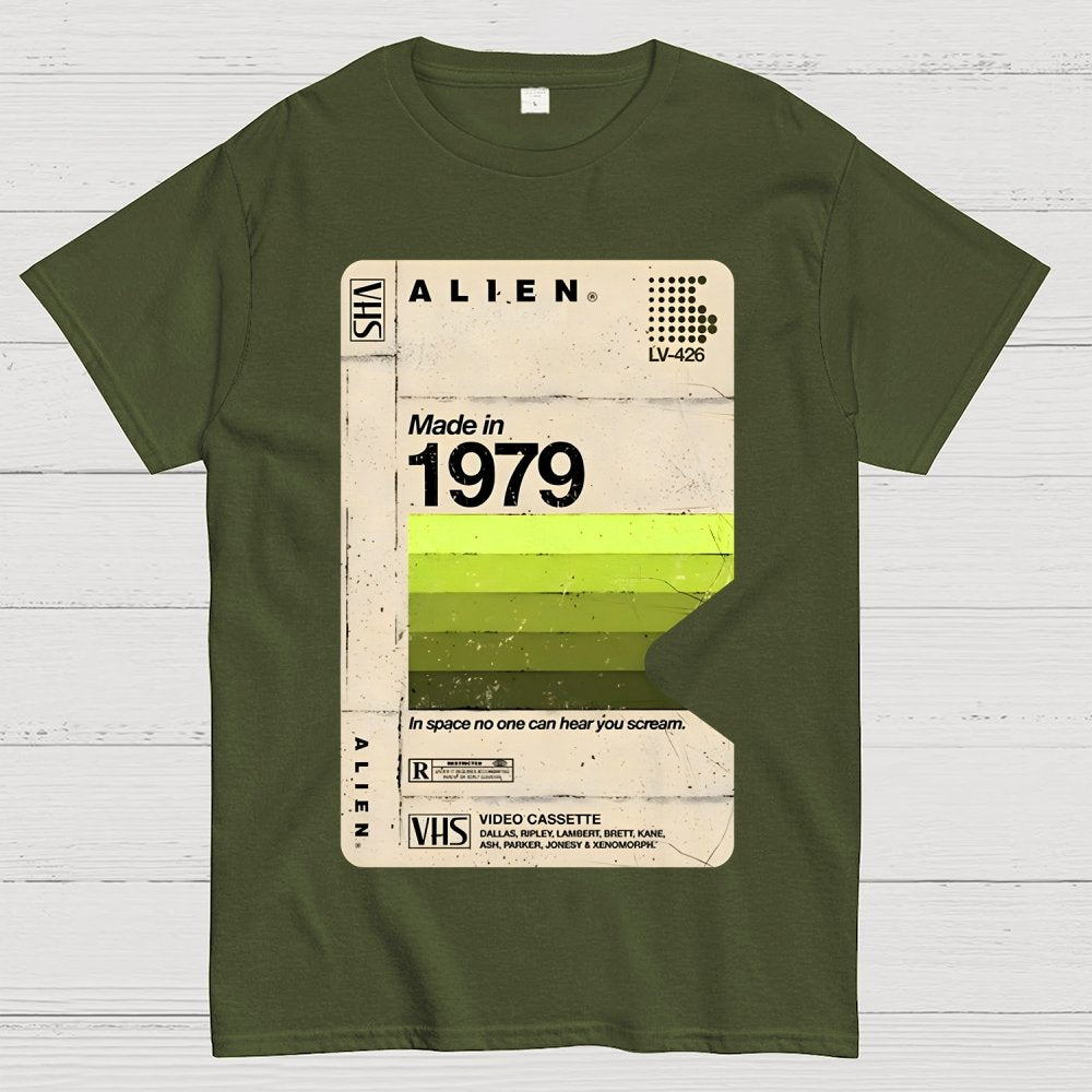 Mysterious Blank Tape Cover Unisex Geek T-Shirt