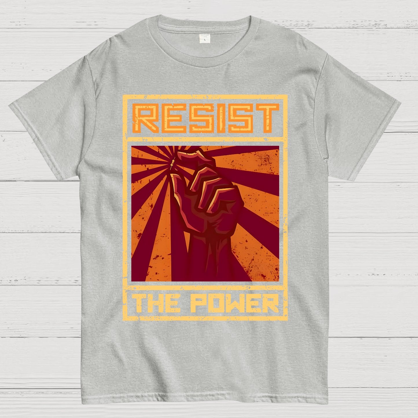 Resist the Power Geek T-Shirt