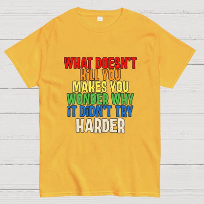 Try Harder Geek T-Shirt