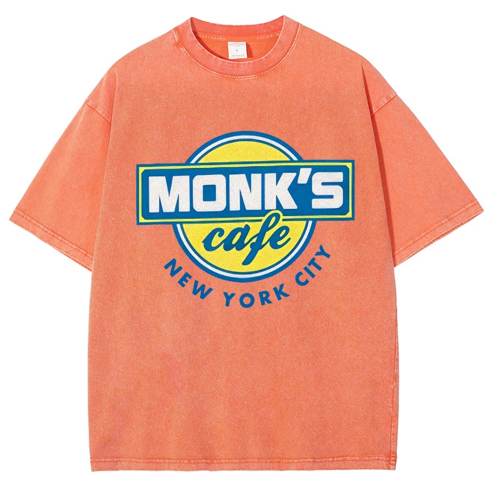 Mystic Cafe Vintage Distressed T-shirt